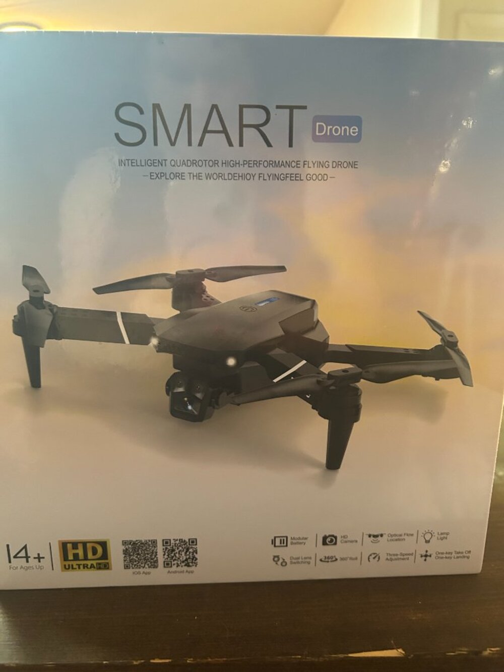 Smart HD Camera Drone | New in Box | App Controlled - Picture 2 of 3